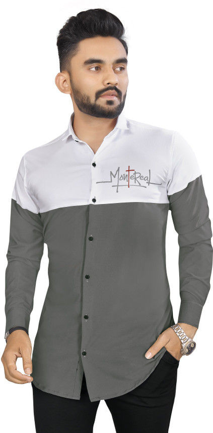 style for men Men Color Block Casual 