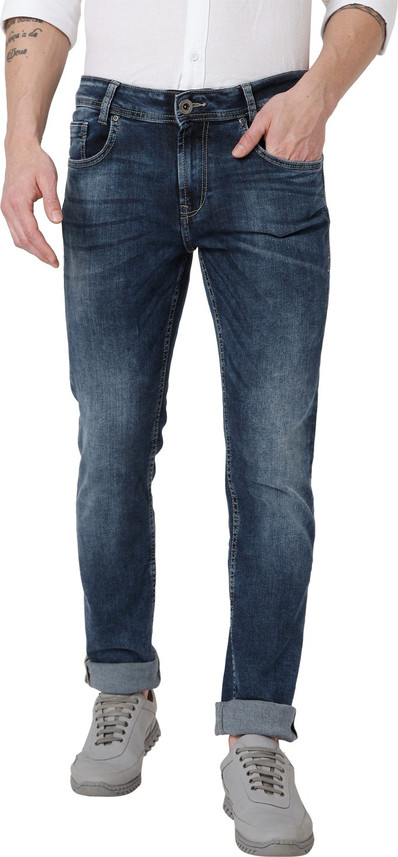 MUFTI Slim Men Blue Jeans - Buy MUFTI 