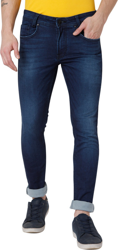 MUFTI Skinny Men Blue Jeans - Buy MUFTI 