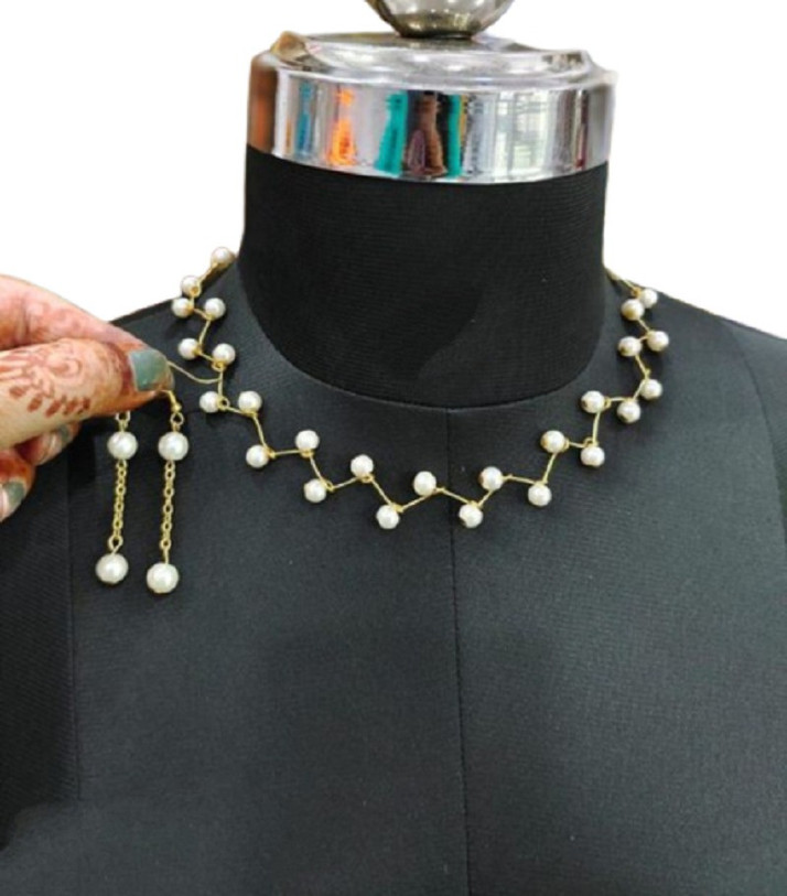 Pearl Gold-plated Plated Alloy Choker 