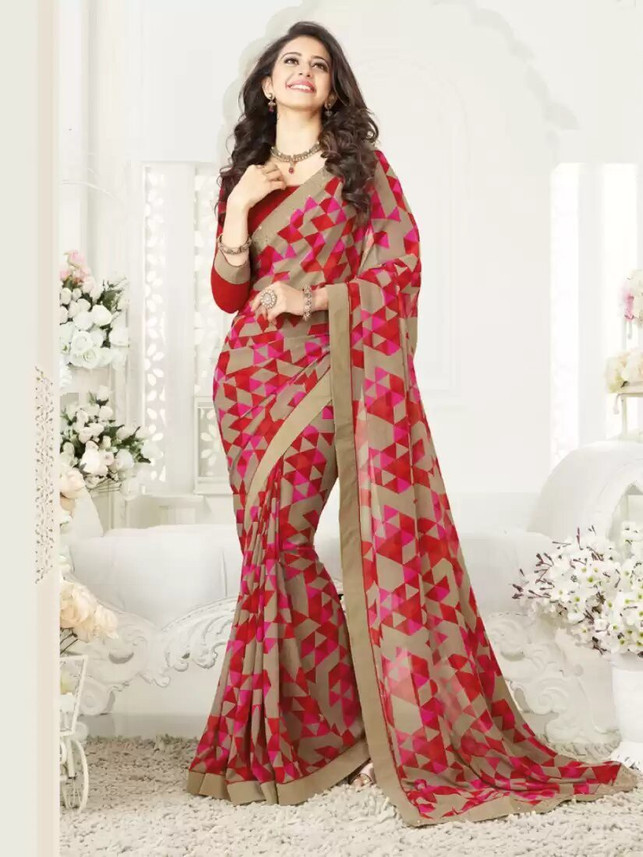 Buy arlima Printed Daily Wear Georgette 