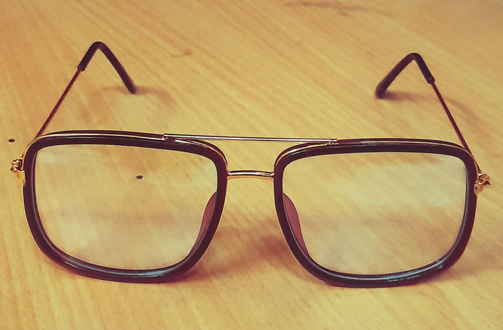 SPECTACLE HUT Full Rim Square Frame 