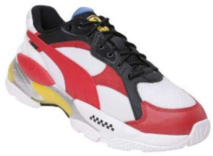 multi color puma sneakers