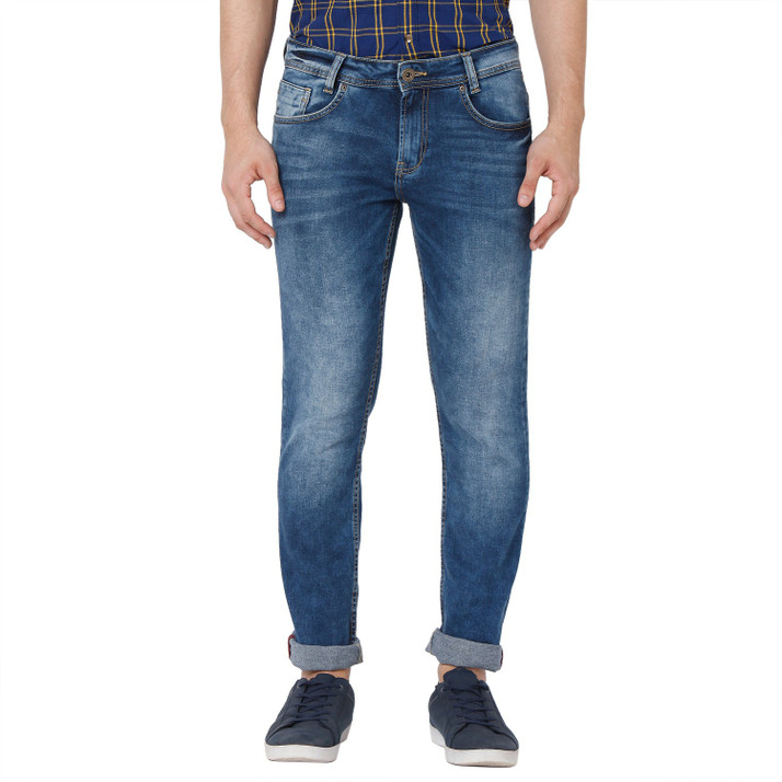 MUFTI Slim Men Blue Jeans - Buy MUFTI 