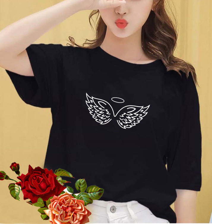 Buy AMEVI Solid Women Round Neck 