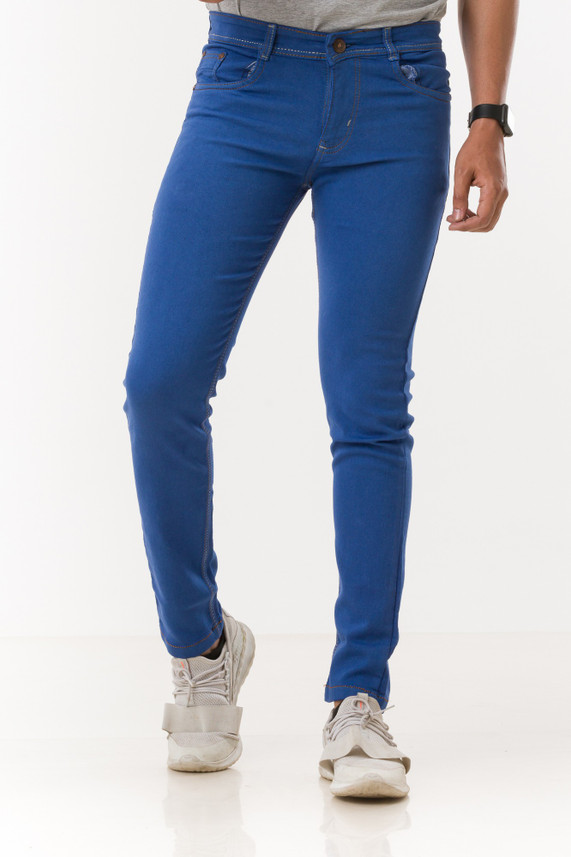 Lzard Slim Men Blue Jeans - Buy Lzard 
