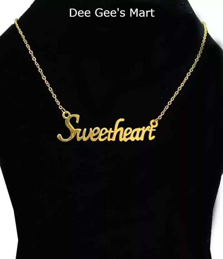 Stainless Steel Pendant Gold-plated 