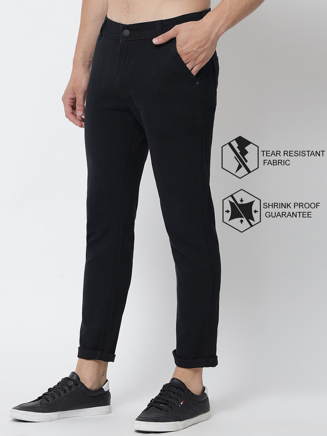 UNITED DENIM Slim Men Black Jeans - Buy 