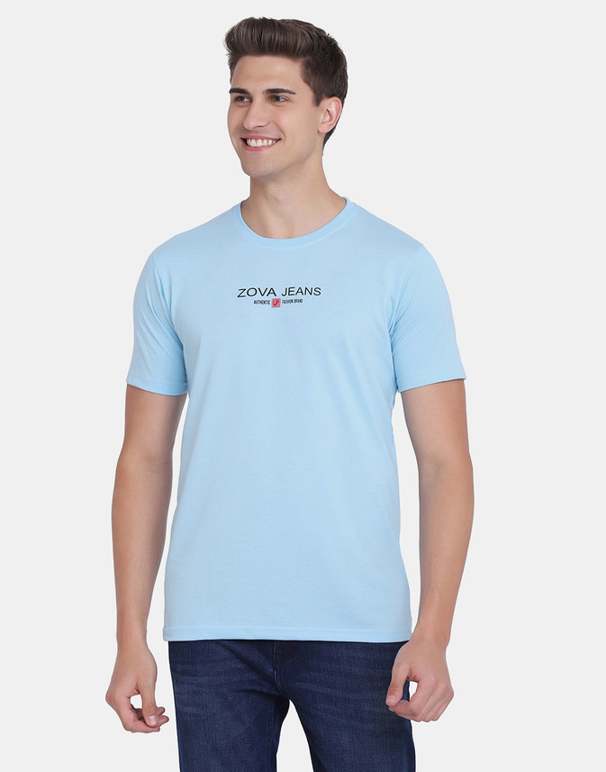 INKKR Solid Men Round Neck Multicolor T 