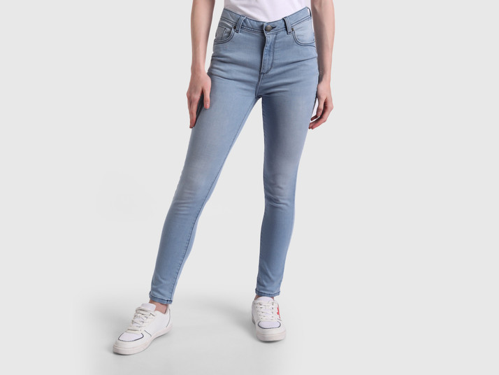 Benetton Skinny Women Blue Jeans 