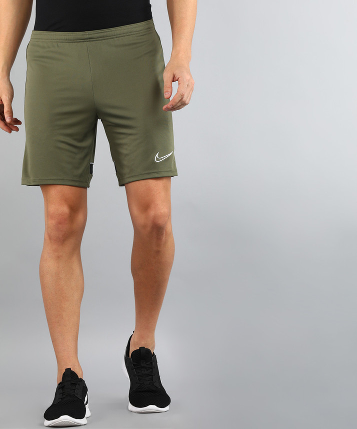 NIKE Solid Men Dark Green Sports Shorts 