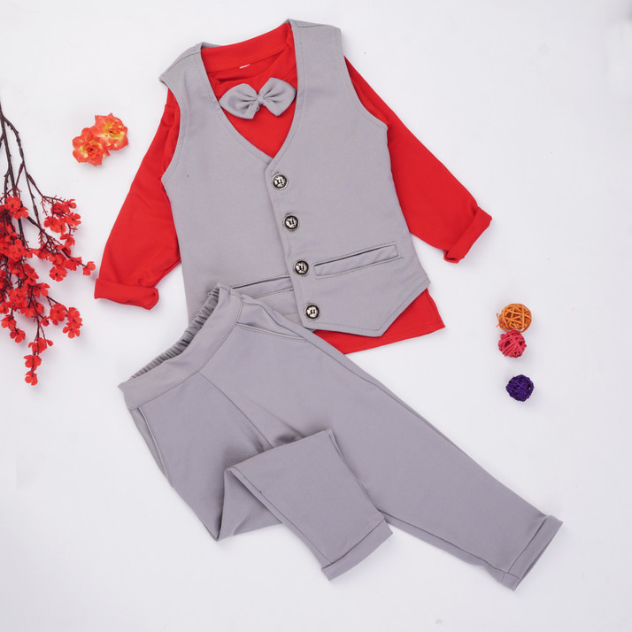 Baby Girls Casual Coat Pant 