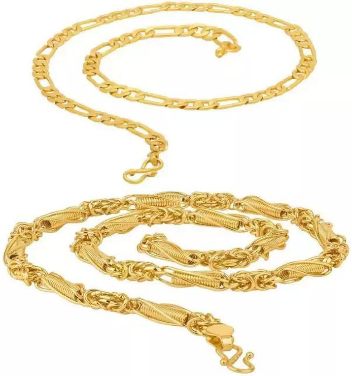 Men Gold-plated Plated Brass Chain 