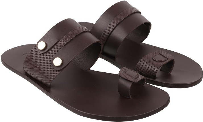 metro dark brown sandals