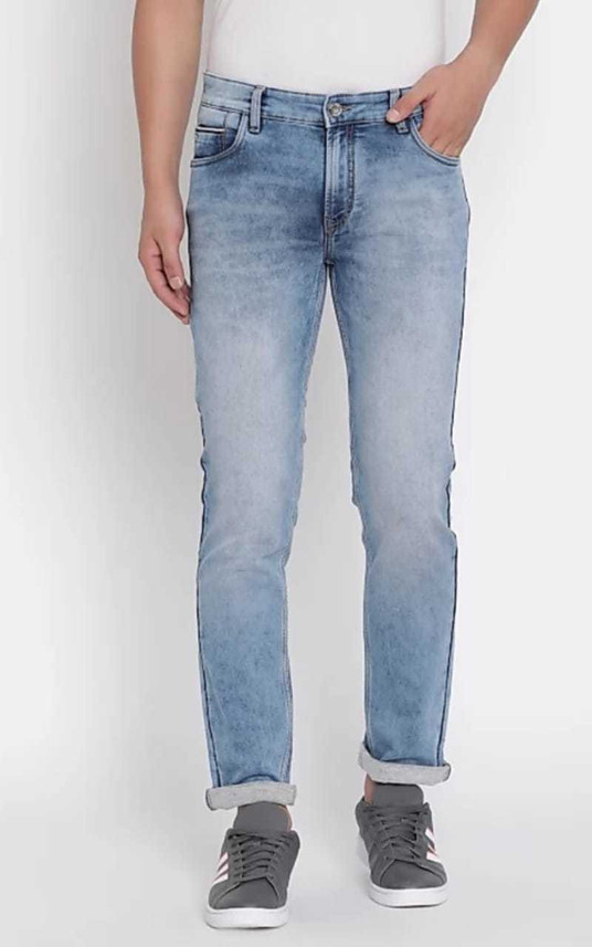 spydrow Slim Men Light Blue Jeans - Buy 