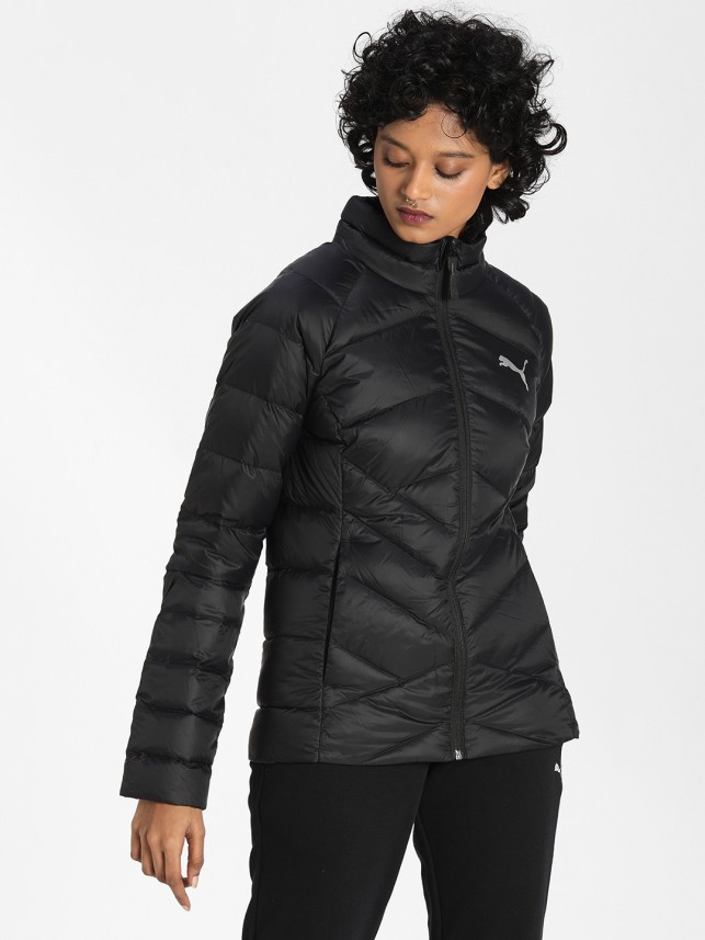 puma full sleeve solid women jacket