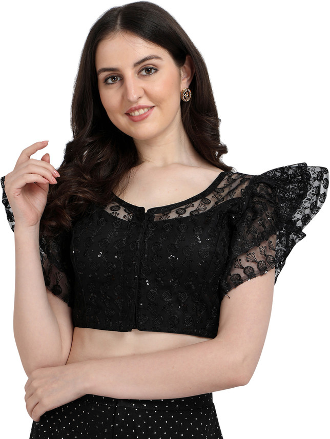Buy Bhavyam V-Neck Women Blouse 