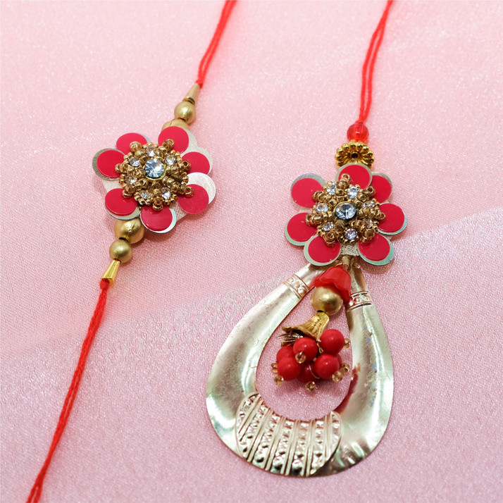 Tanishq Hastkala Rakhi Set Price in 