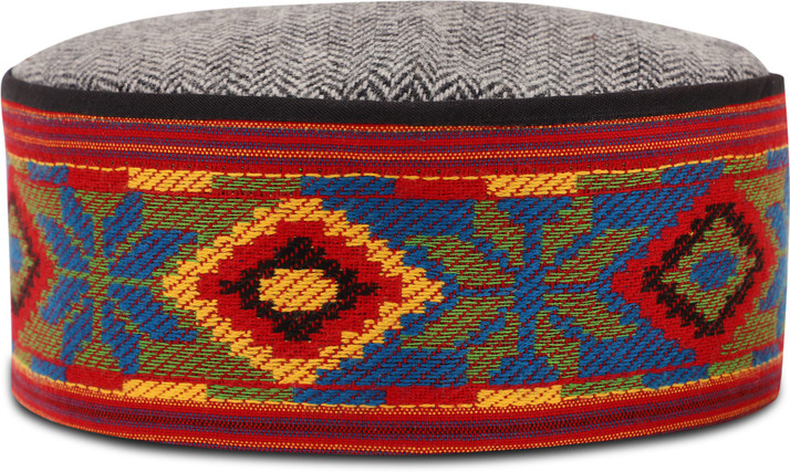 QOYA Himachali Kullu Patti Woolen Toppi 