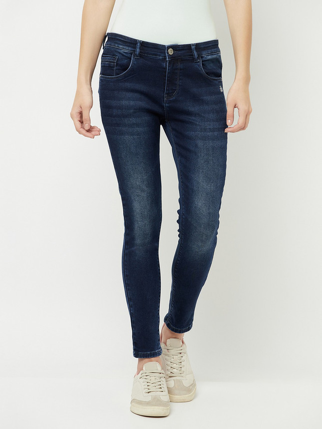 CRIMSOUNE CLUB Skinny Women Blue Jeans 