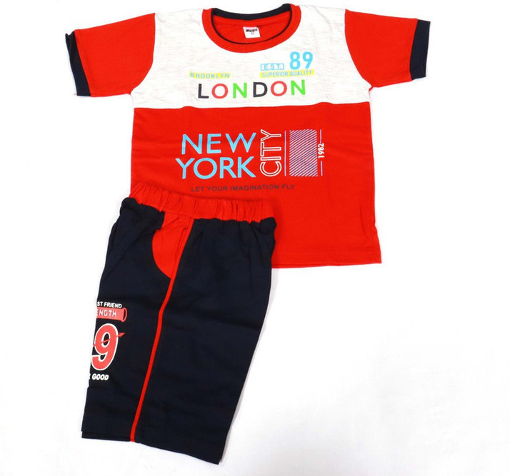 Buy Ziggle Boys Casual T-shirt Pant 