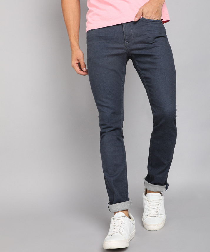Louis Philippe Jeans Slim Men Blue 