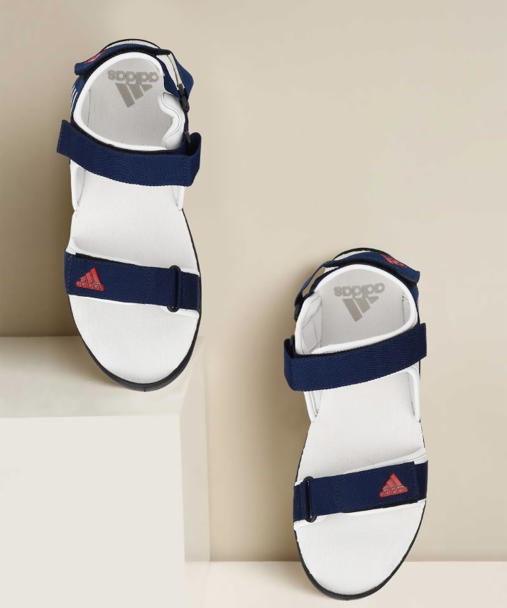 adidas men navy sports sandals