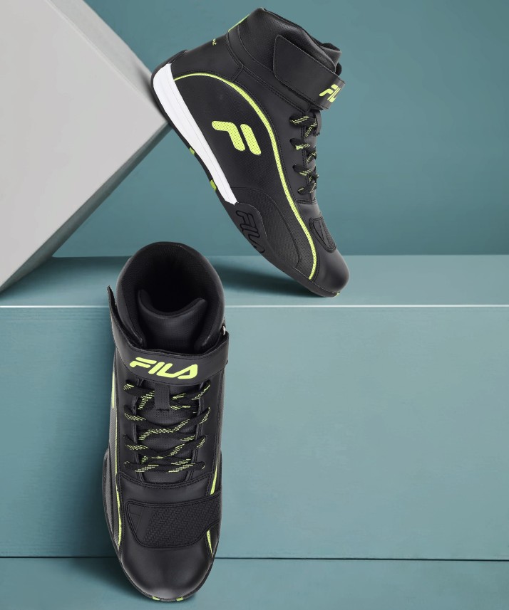 fila motorsport shoes black