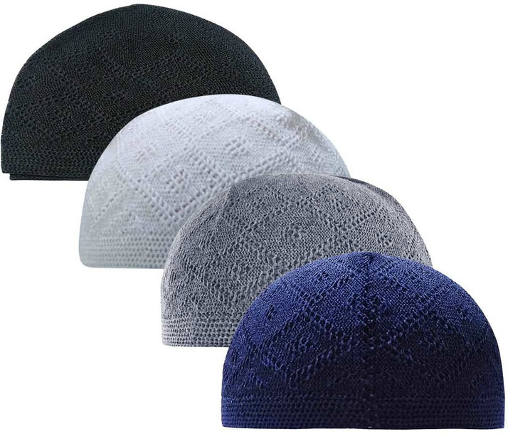 Stylish Turkish Muslim Namaz Topi Cap 