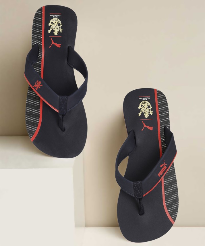 puma rcb slippers