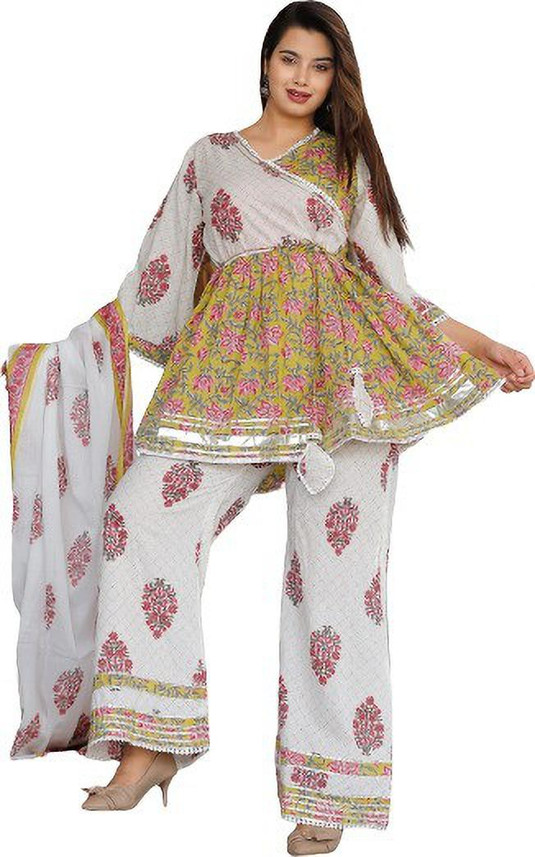 Women Kurta and Palazzo Set 