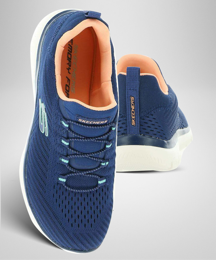 skechers damen summits fast attraction sneaker