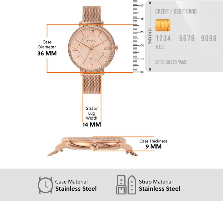 FOSSIL Jacqueline Jacqueline Analog 