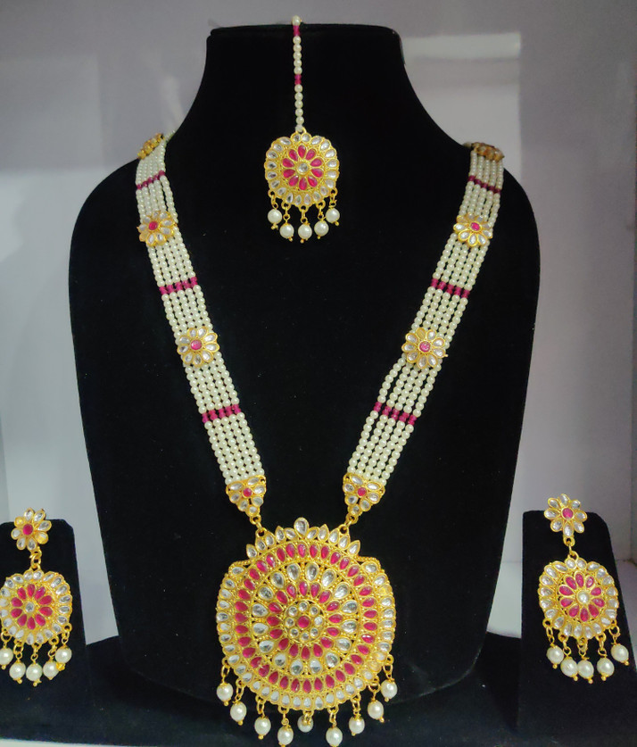 SCR Rani Haar Alloy Necklace Set Price 
