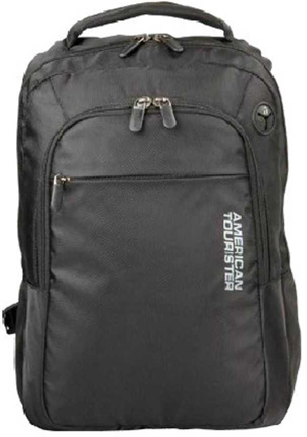 American Tourister 87z 0 09 004 15 6 L Laptop Backpack Black Price In India Flipkart Com