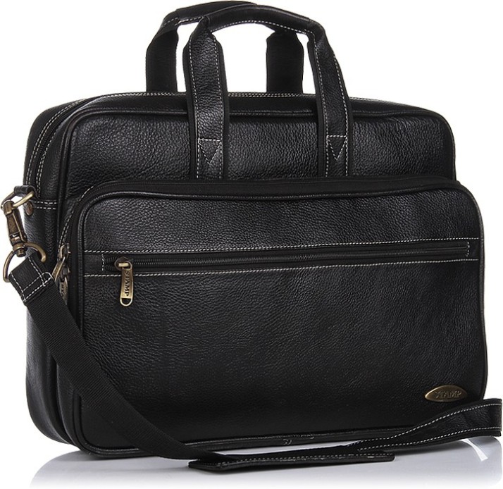 stamp leather laptop bags price