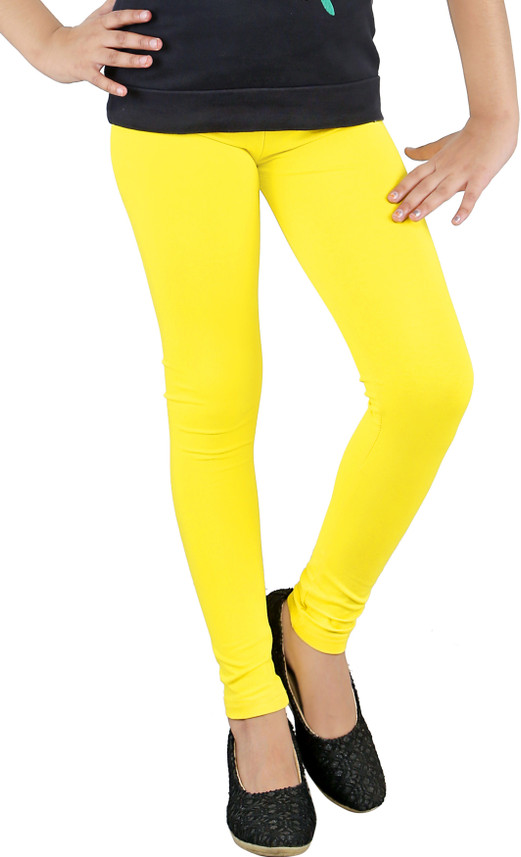 childrens yellow leggings