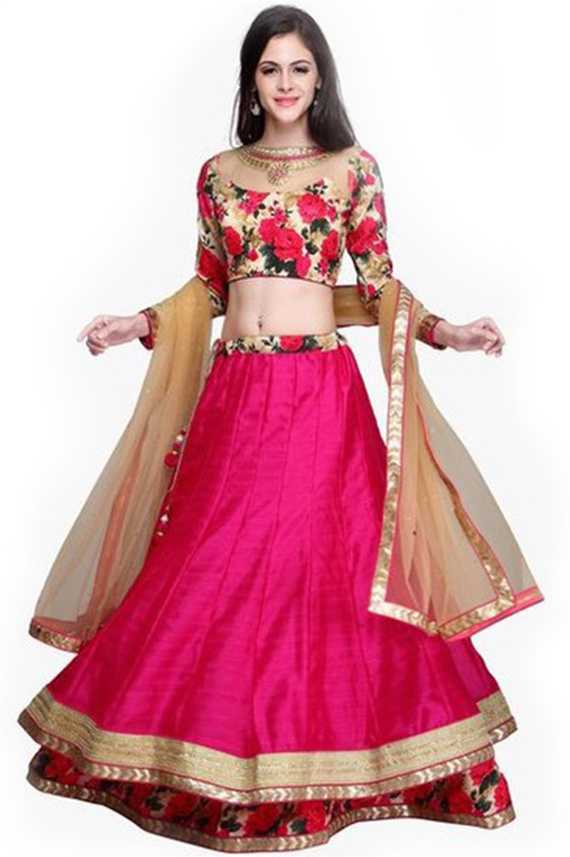 Ninecolours Printed Stitched Lehenga Crop Top Buy Pink Ninecolours Printed Stitched Lehenga Crop Top Online At Best Prices In India Flipkart Com 3 customer reviews|add a review. flipkart