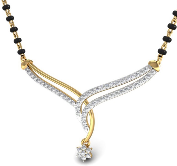 diamond mangalsutra pc chandra