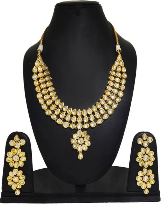 Brass Necklace Set Price in India 