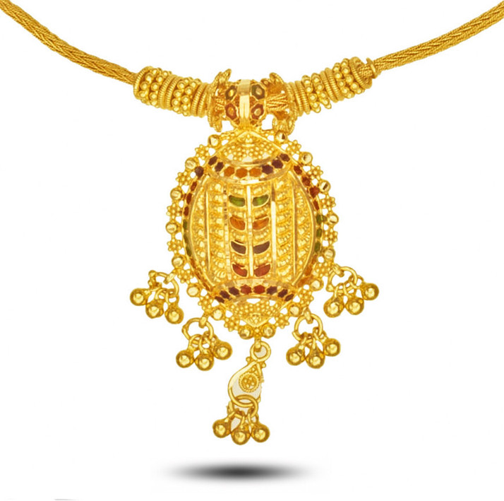 P.N.Gadgil Jewellers Gold Necklace 