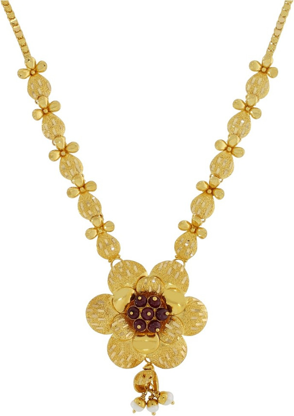 Kalyan Jewellers Gold Necklace Price in 