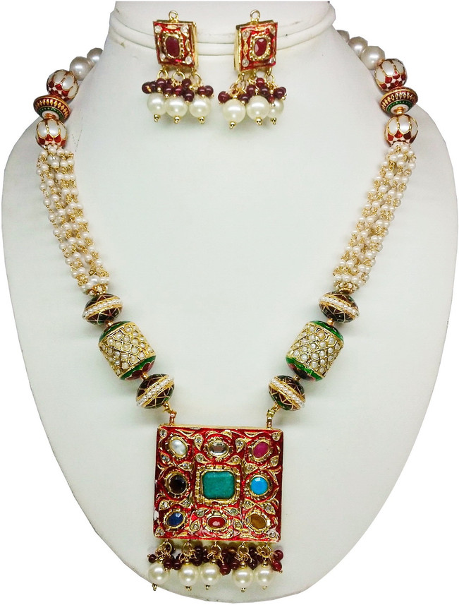Buy Rajwadi_kala Navratan Pendant 