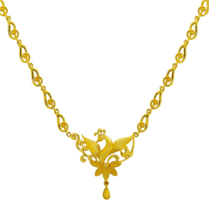 Kalyan Jewellers Gold Necklace Price in 