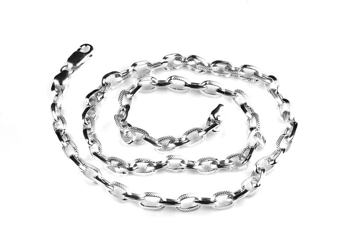 Rhodium Plated Sterling Silver Chain 