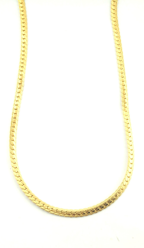 Gold-plated Plated Brass Chain 