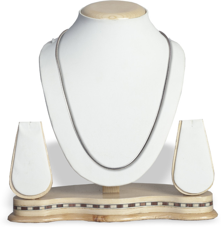 Buy Silverwala Oxidised Silver Chain 