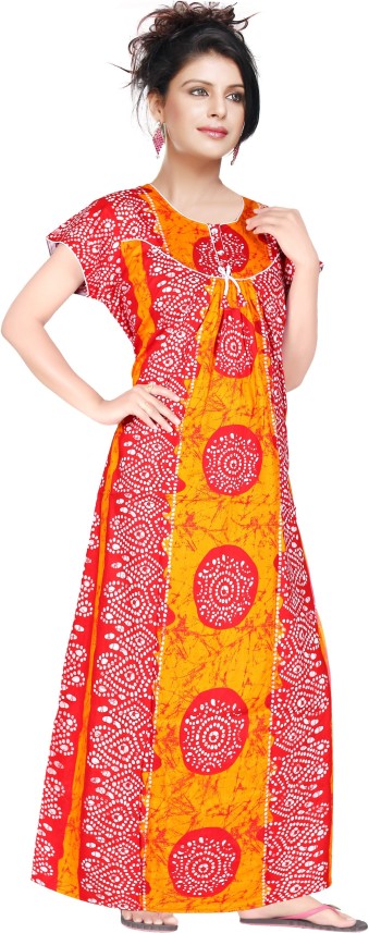 cotton nighty on flipkart