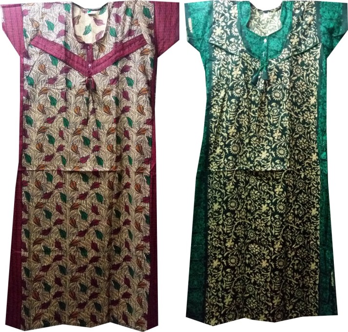 sleeveless nighty flipkart