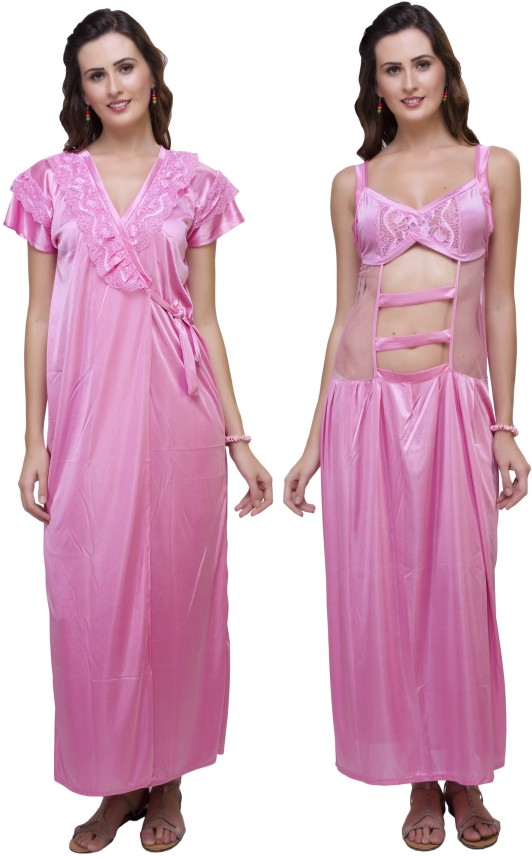 hot night dress for ladies flipkart